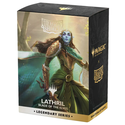 Dragon Shield Legendary Series: Lathril Blade Of The Elves Matte Dual Art Standard Sleeves