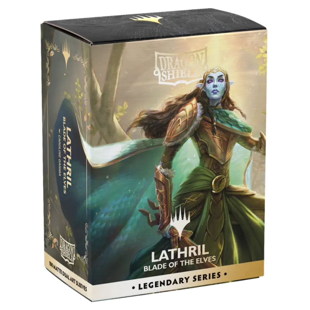 Dragon Shield Legendary Series: Lathril Blade Of The Elves Matte Dual Art Standard Sleeves