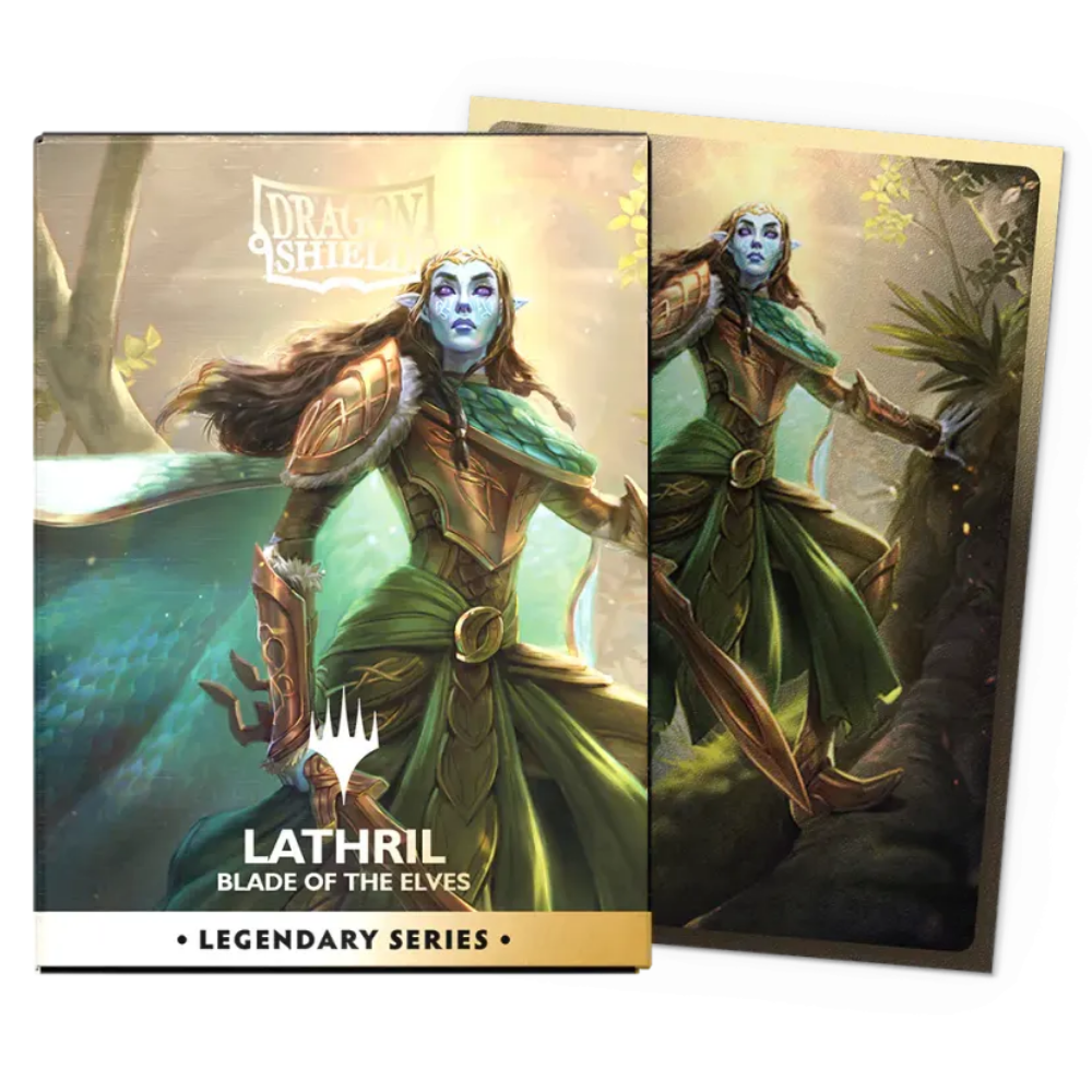 Dragon Shield Legendary Series: Lathril Blade Of The Elves Matte Dual Art Standard Sleeves