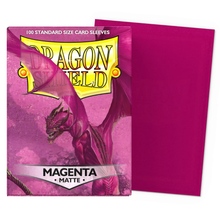 Dragon Shield: Magenta Matte Standard Sleeves