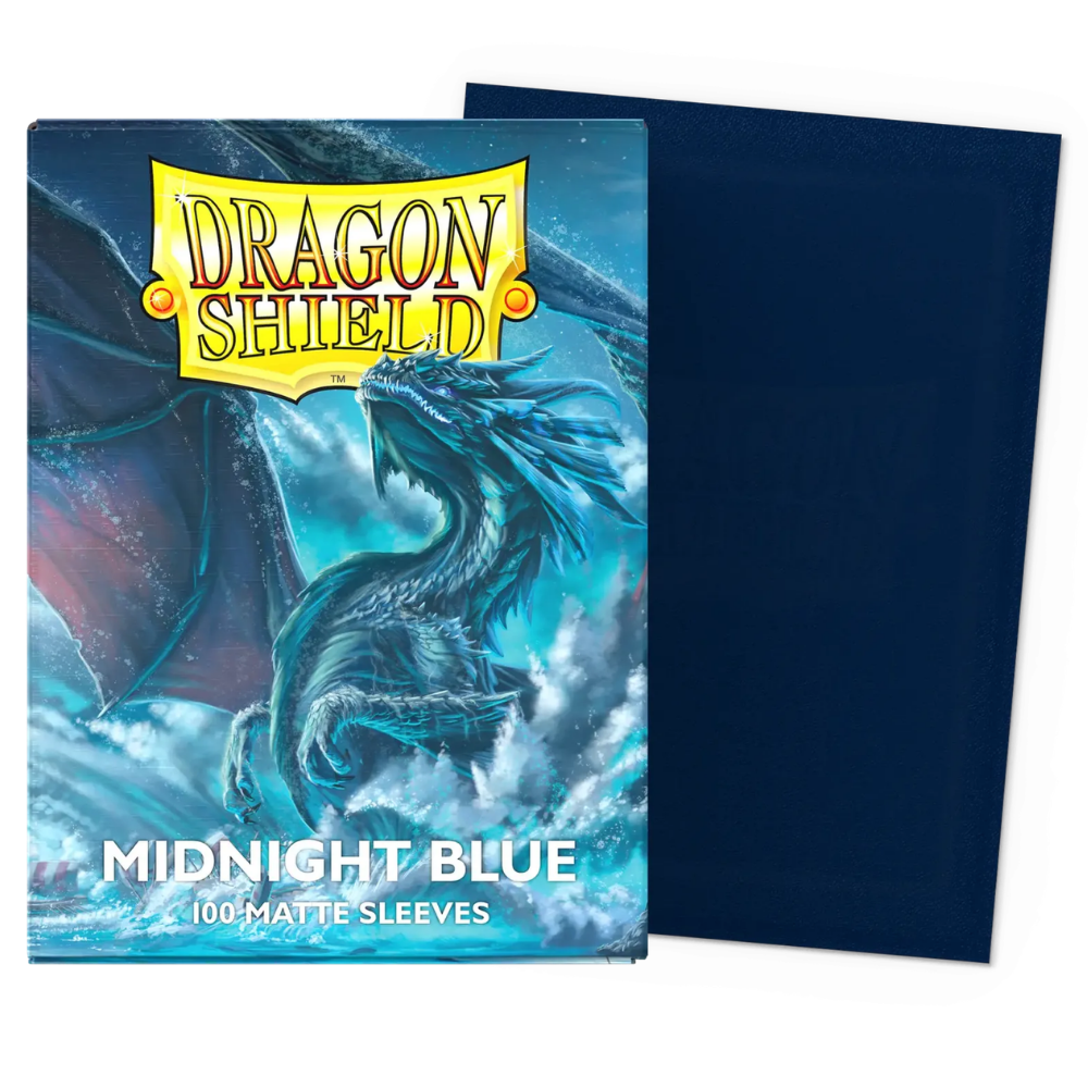 Dragon Shield: Midnight Blue Matte Standard Sleeves