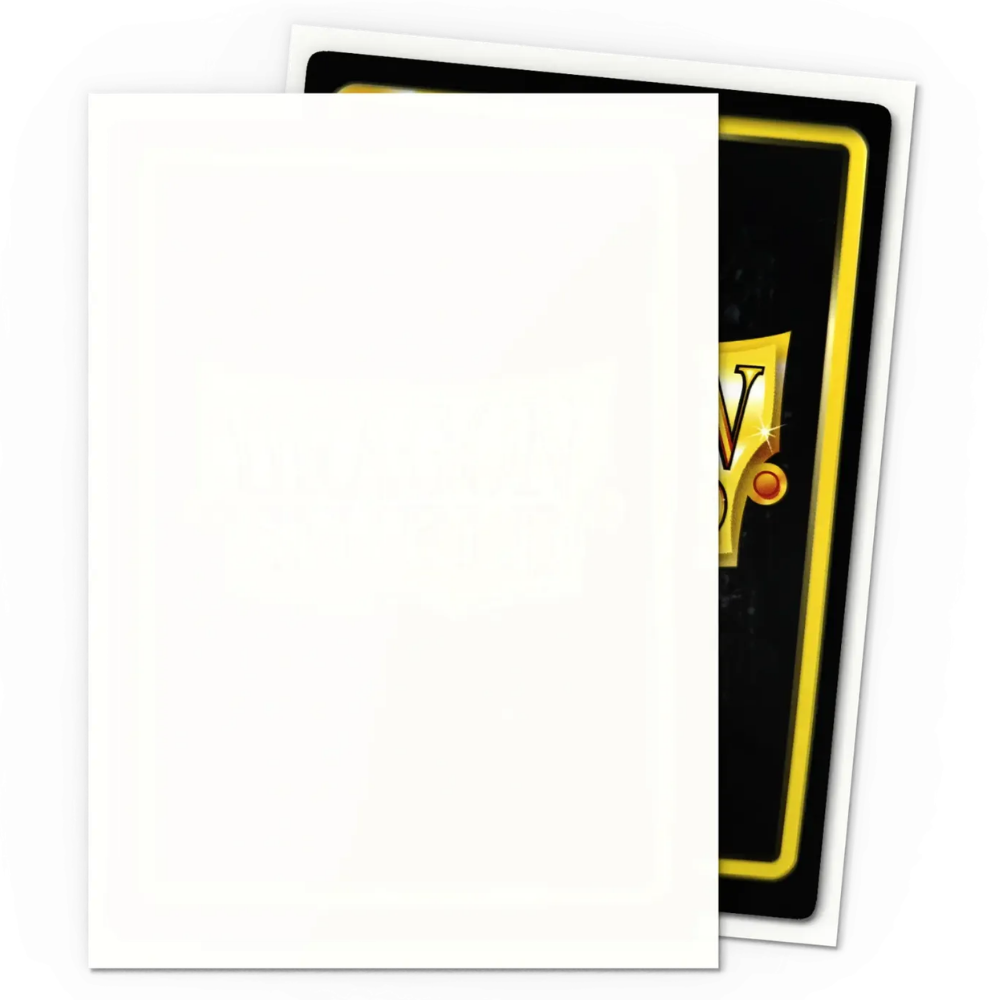 Dragon Shield: White Matte Standard Sleeves