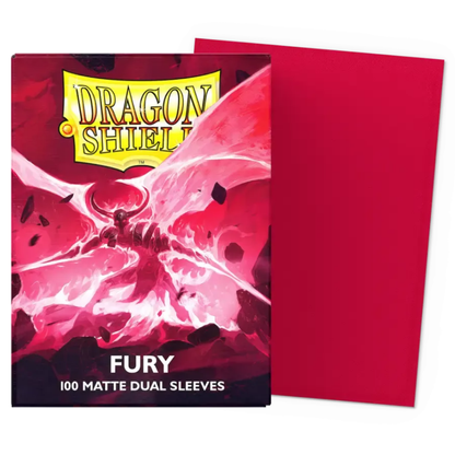 Dragon Shield: Fury Dual Matte Standard Sleeves