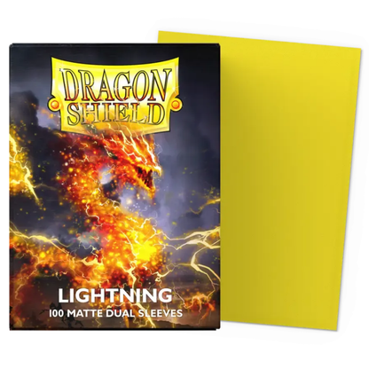 Dragon Shield: Lightning Dual Matte Standard Sleeves