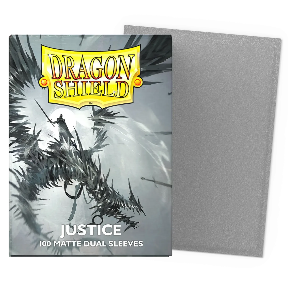 Dragon Shield: Snow Dual Matte Standard Sleeves