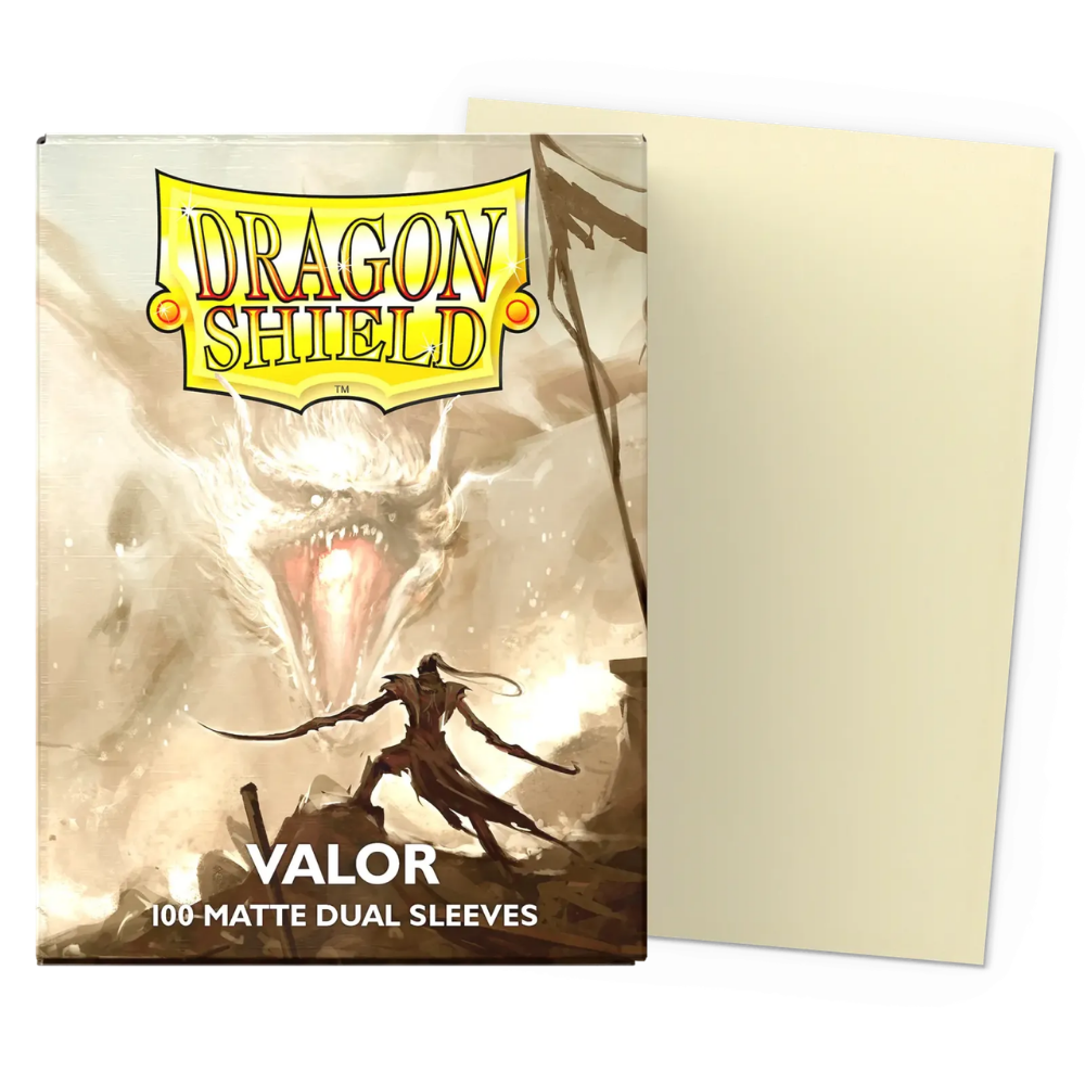 Dragon Shield: Valor Dual Matte Standard Sleeves