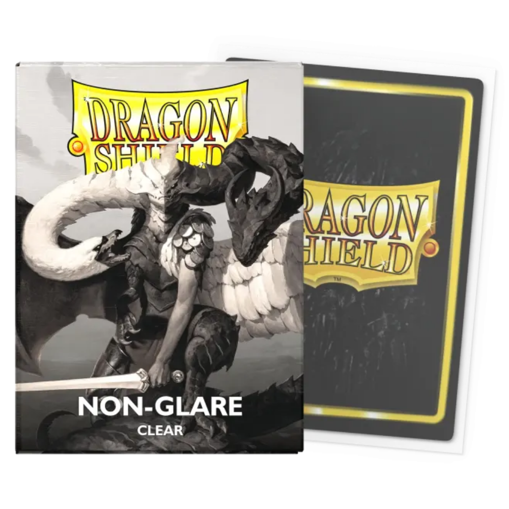 Dragon Shield: Non Glare Clear Matte Standard Sleeves