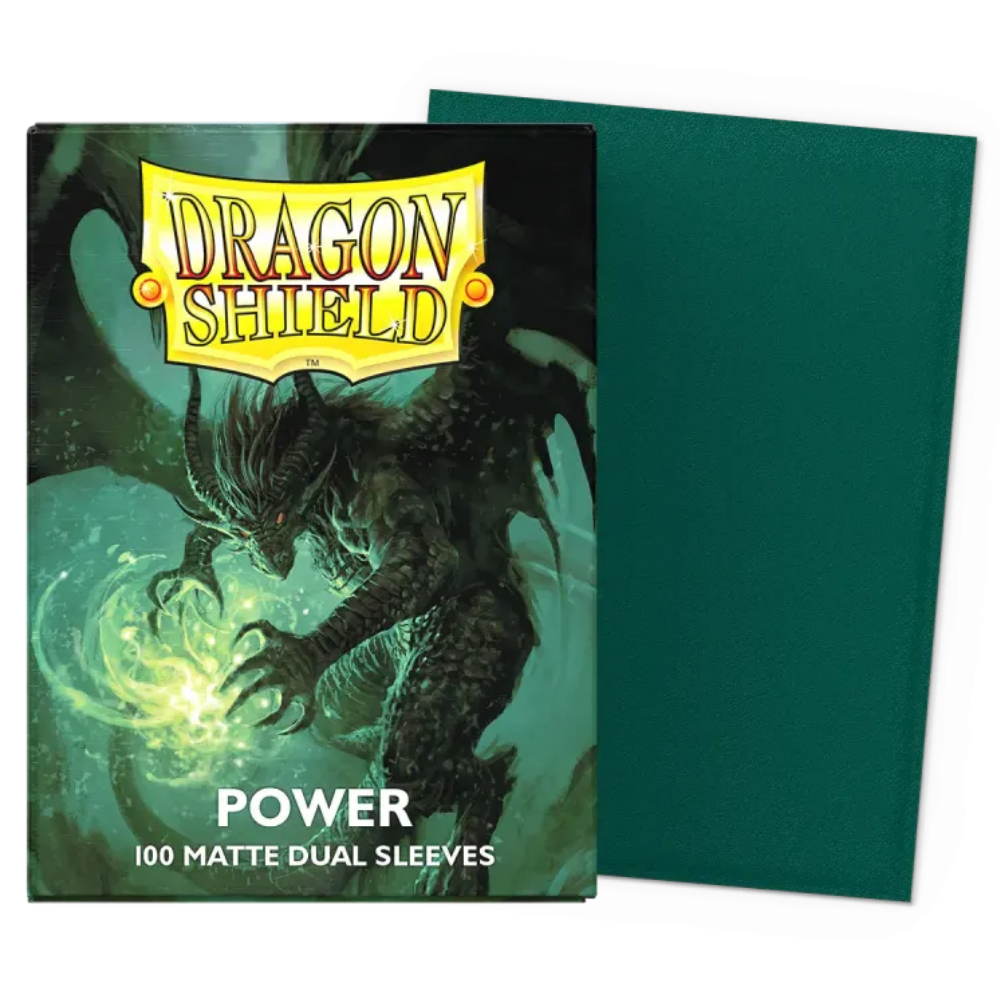 Dragon Shield: Power Dual Matte Standard Sleeves