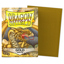 Dragon Shield: Gold Matte Standard Sleeves