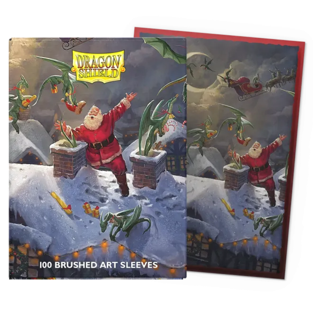 Dragon Shield: Christmas 2023 Brushed Art Standard Sleeves