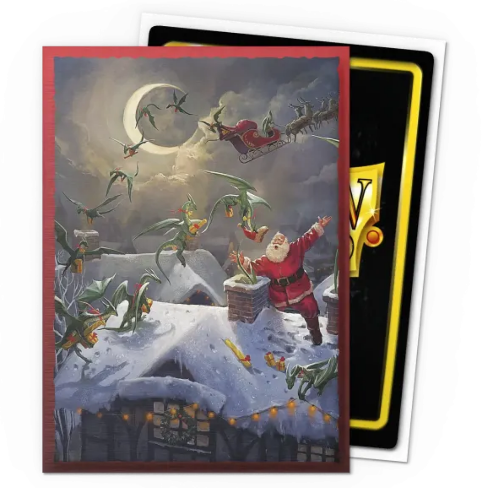Dragon Shield: Christmas 2023 Brushed Art Standard Sleeves