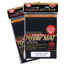 KMC: Hyper Matte Black Standard Sleeves