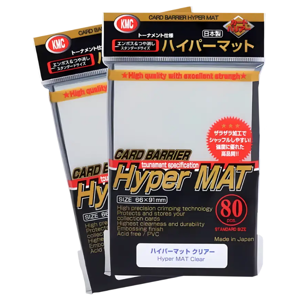 KMC: Hyper Matte Clear Standard Sleeves