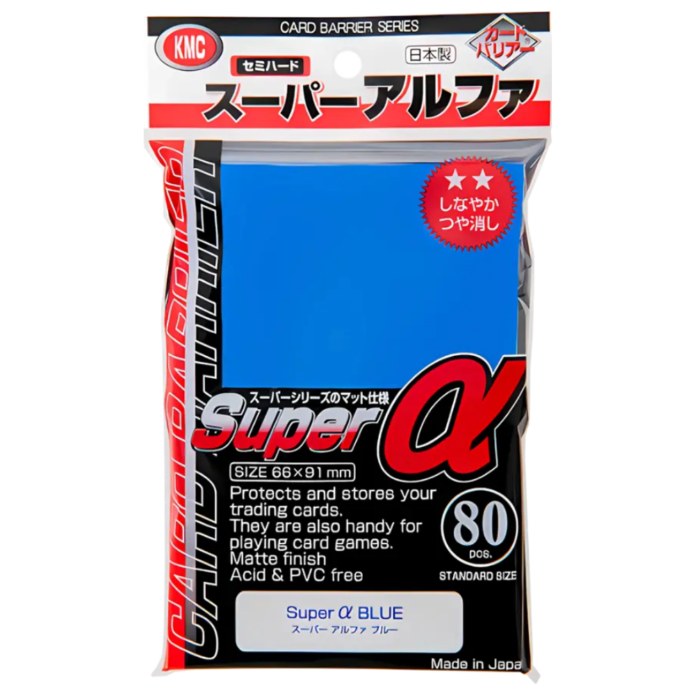 KMC: Super Alpha Blue Standard Sleeves