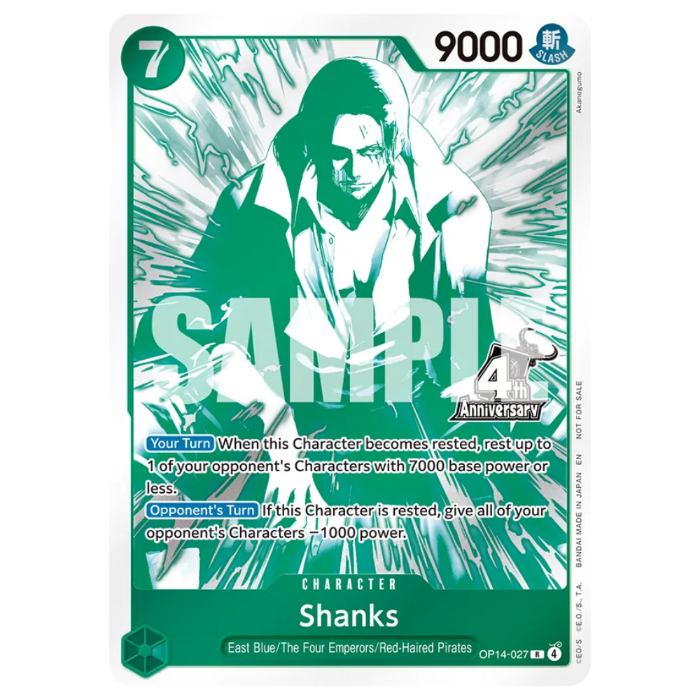 Shanks OP14-027 R (ENG)