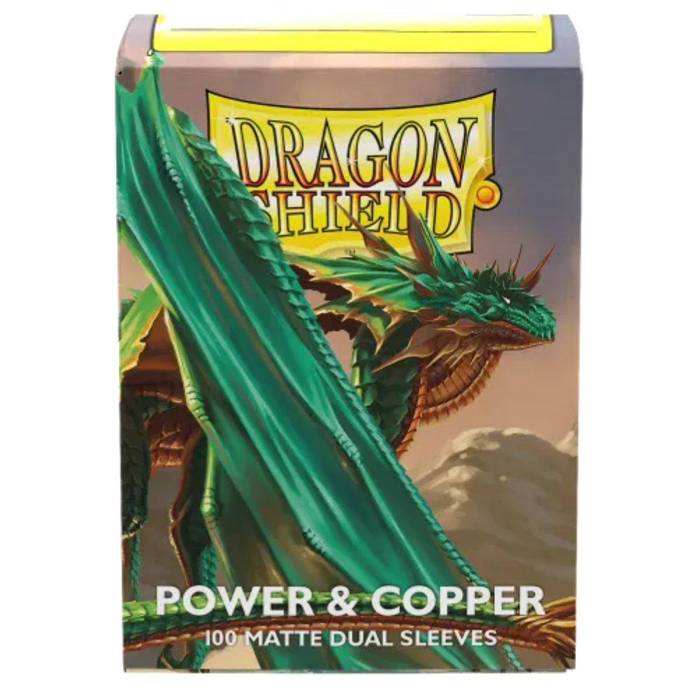 Dragon Shield: Power & Copper Matte Dual Sleeves