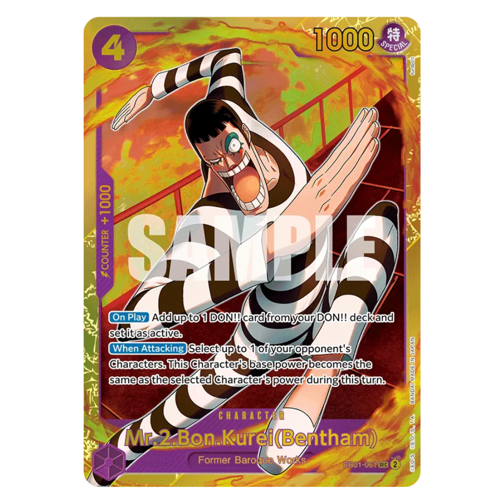 Mr.2.Bon.Kurei(Bentham) EB01-061 SEC (ENG)