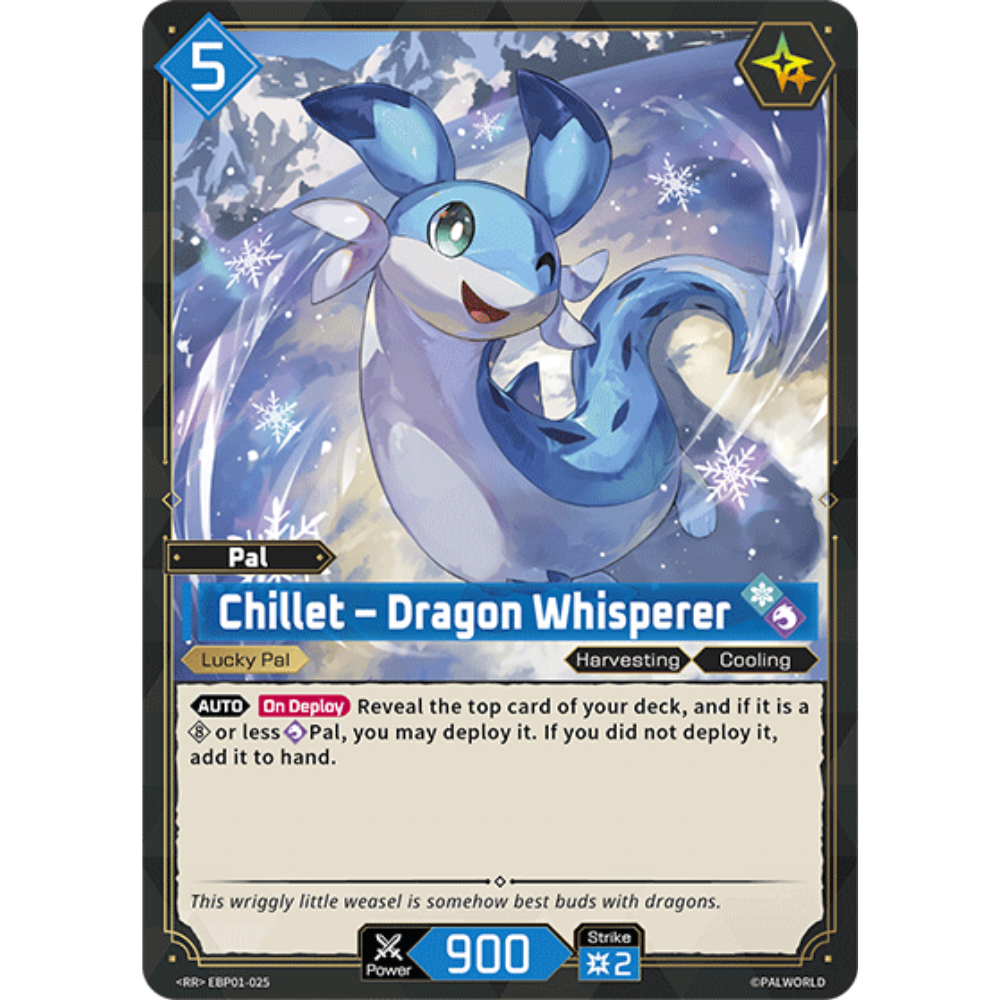 Chillet – Dragon Whisperer EBP01-025 RR
