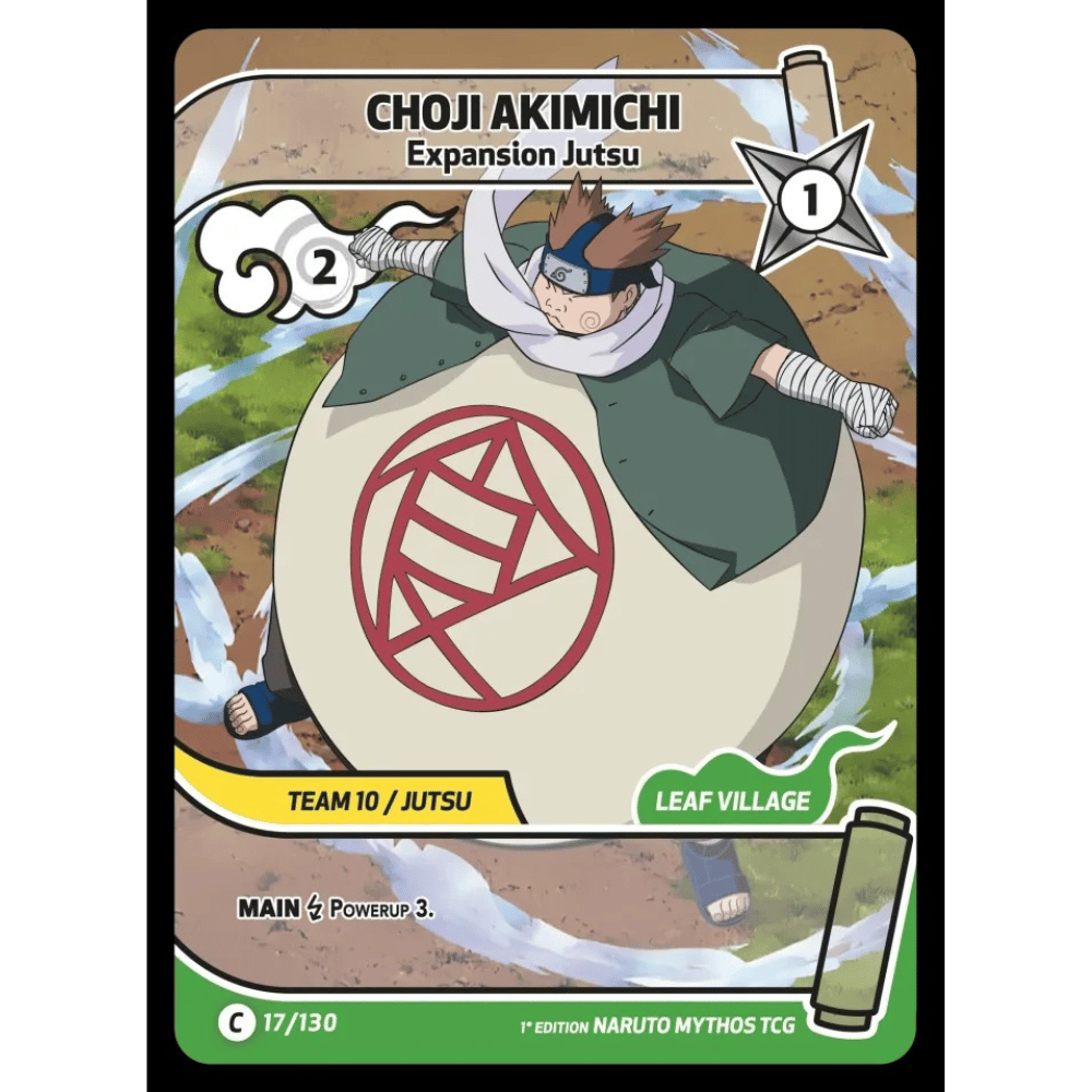 Choji Akimichi 17/130 C (2nd)