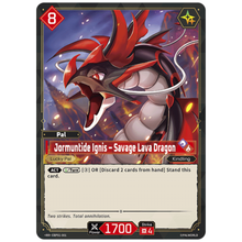 Jormuntide Ignis – Savage Lava Dragon EBP01-001 RR