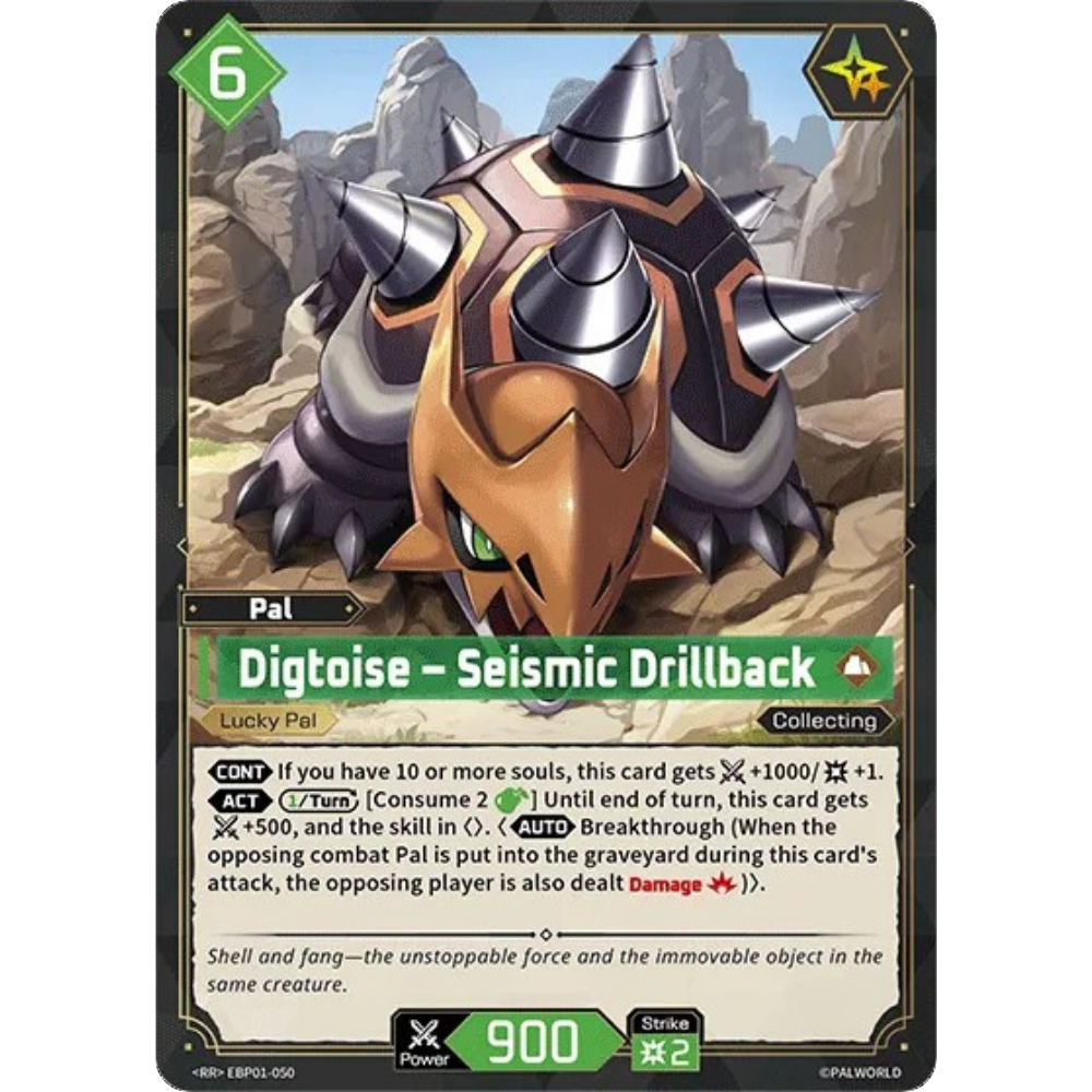 Digtoise – Seismic Drillback EBP01-050 RR
