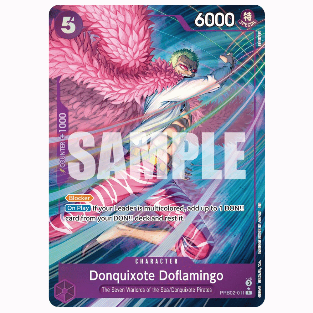 Donquixote Doflamingo PRB02-011 PRB (ENG)