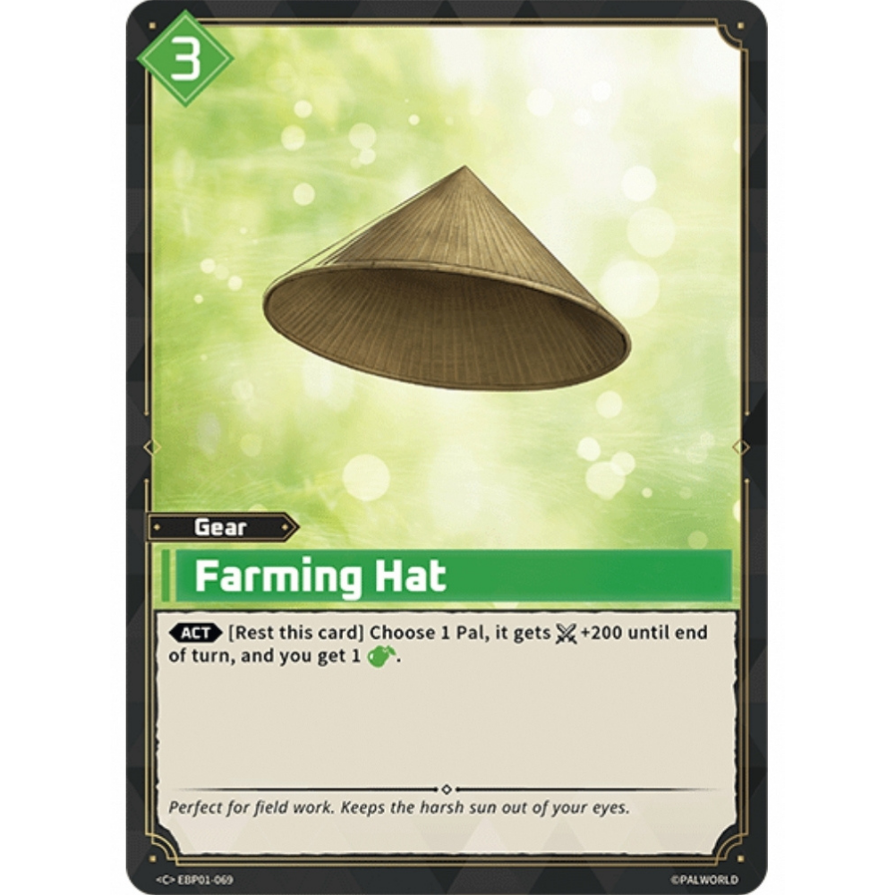 Farming Hat EBP01-069 C