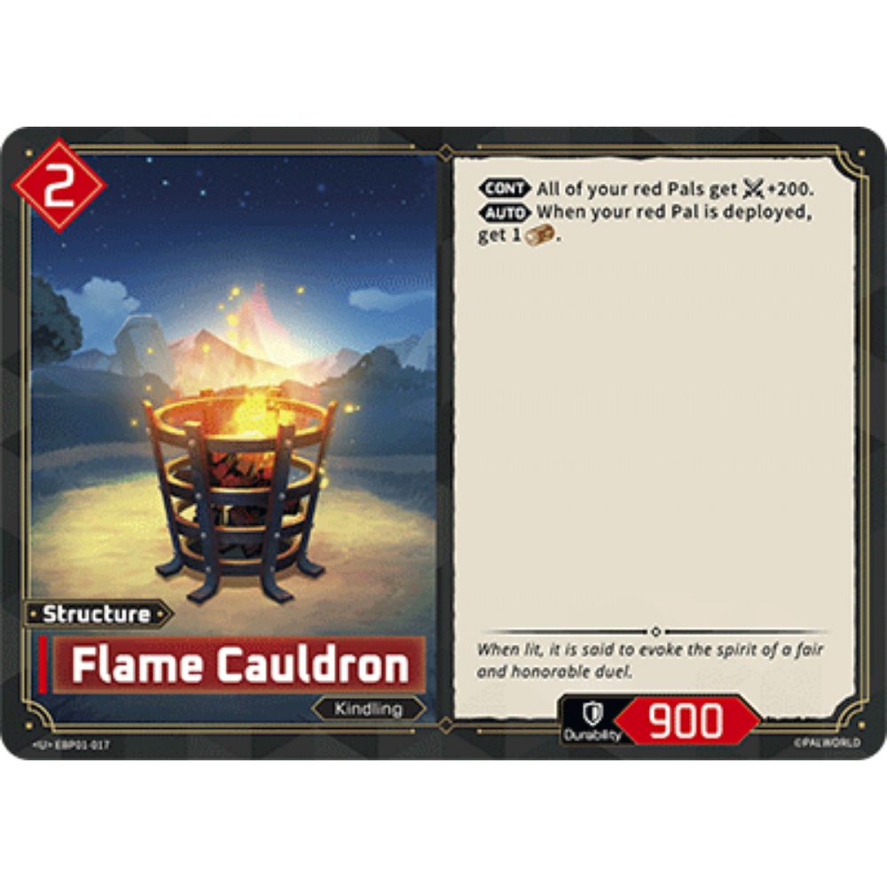 Flame Cauldron EBP01-017 U