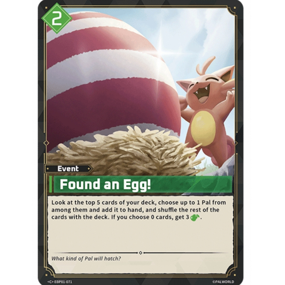 Found an Egg! EBP01-071 C