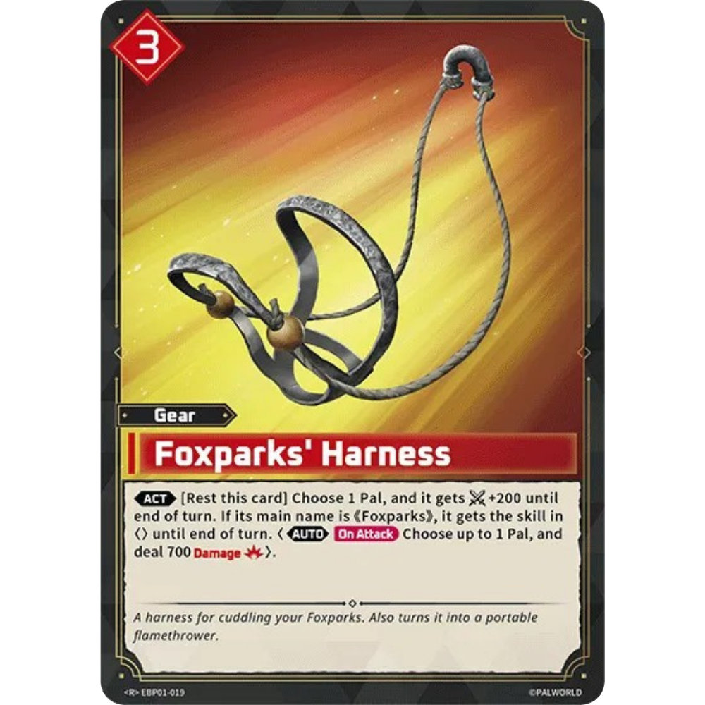 Foxparks' Harness EBP01-019 R