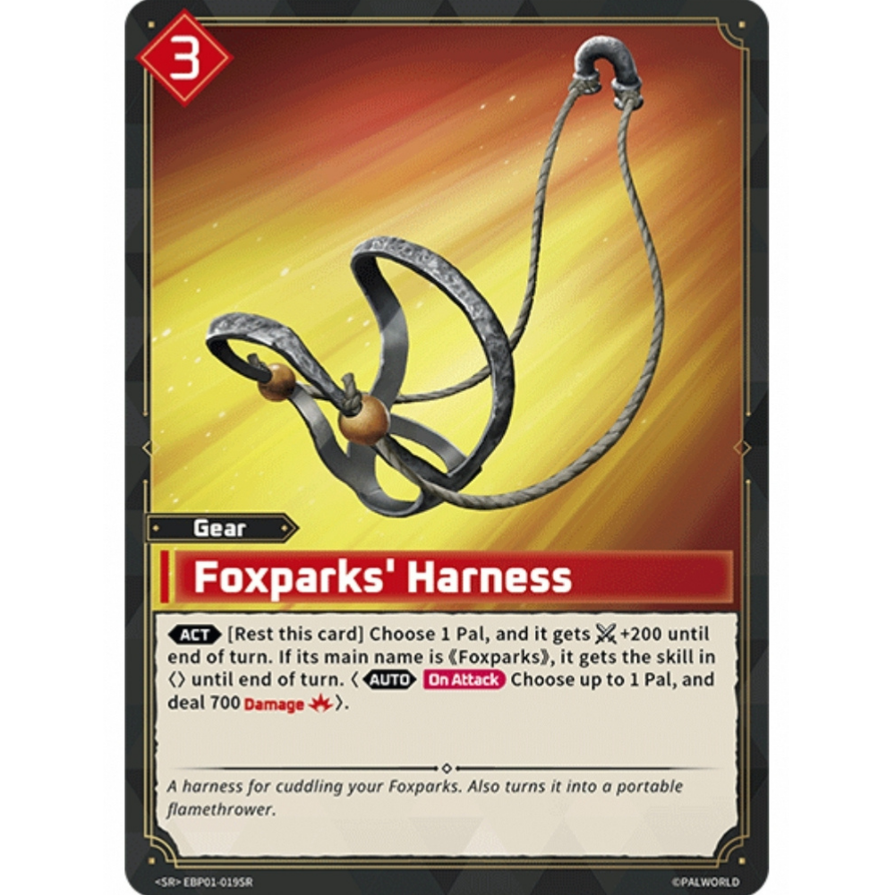 Foxparks' Harness EBP01-019 SR