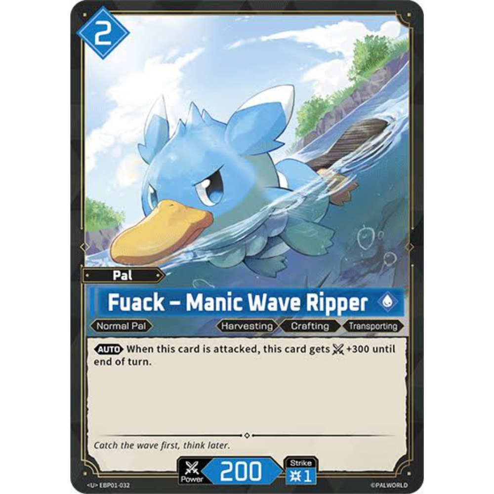 Fuack – Manic Wave Ripper EBP01-032 U