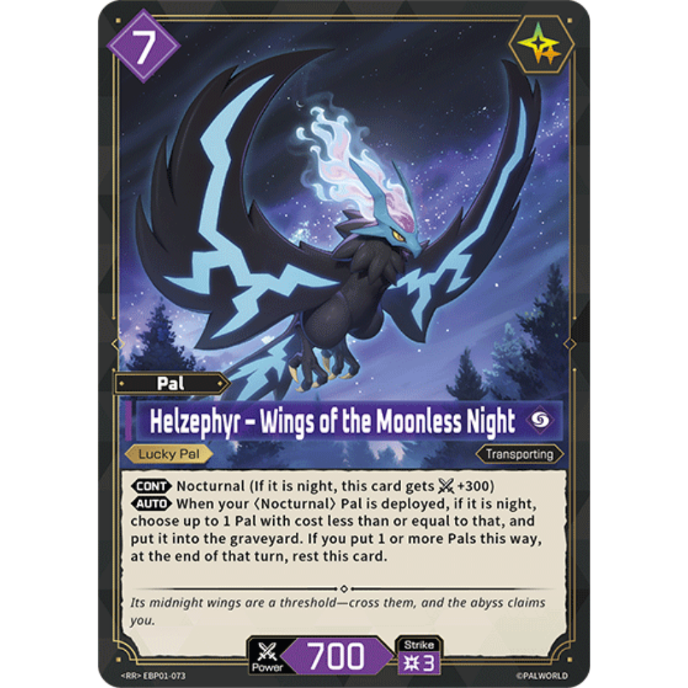 Helzephyr – Wings of the Moonless Night EBP01-073 RR