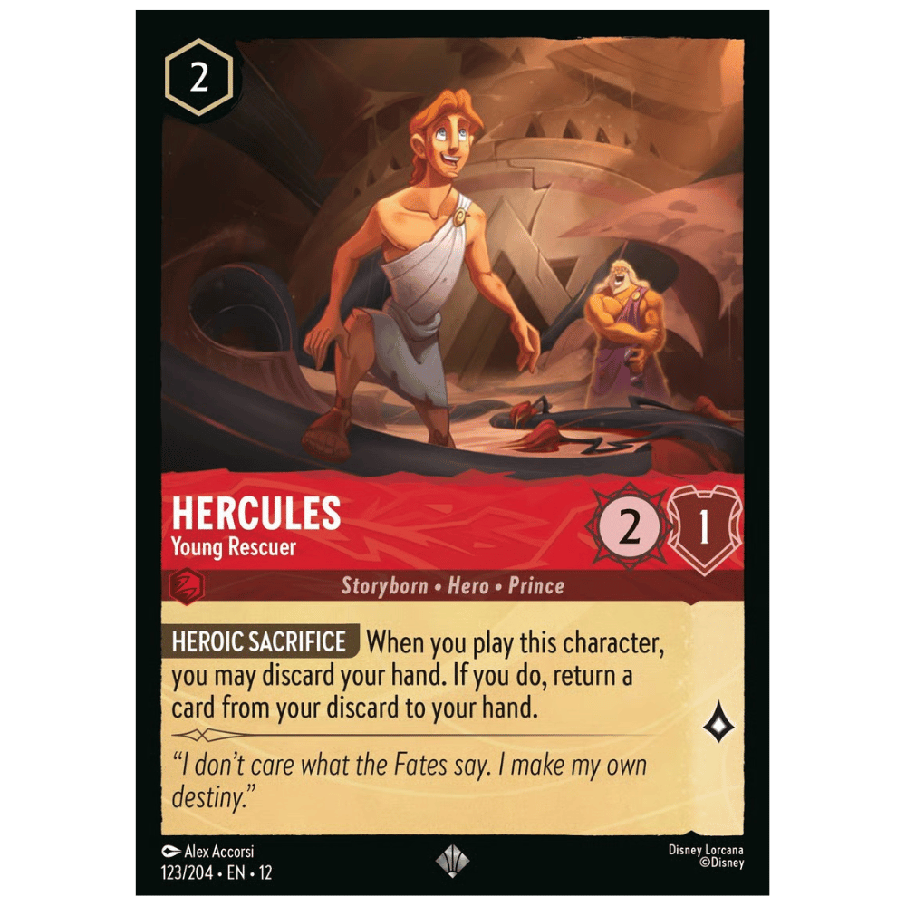 Hercules - Young Rescuer - 123/204 - SR