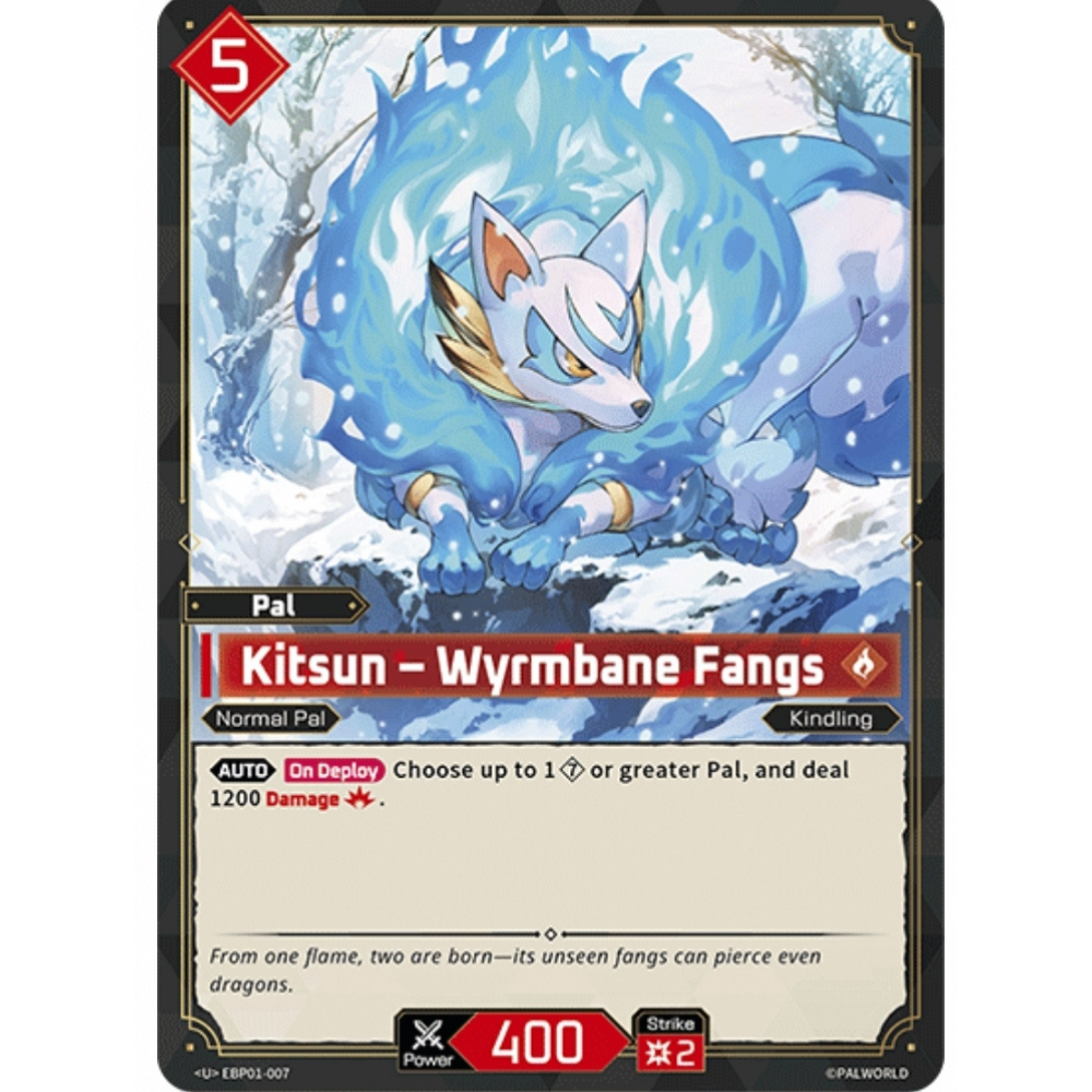 Kitsun – Wyrmbane Fangs EBP01-007 SR