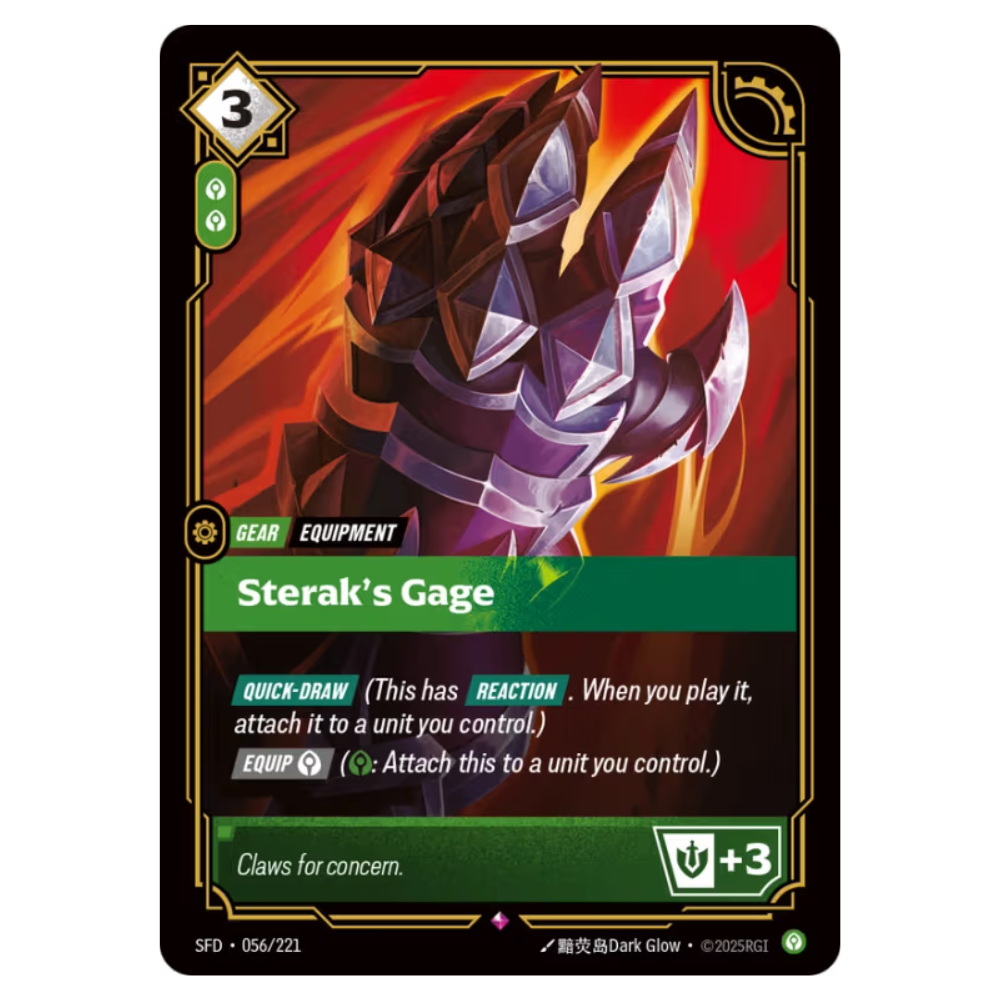 Sterak's Gage SFD 056/221