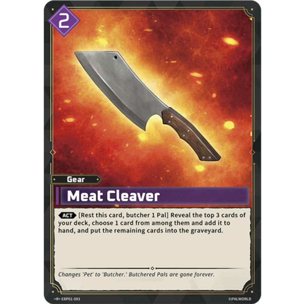Meat Cleaver EBP01-093 R