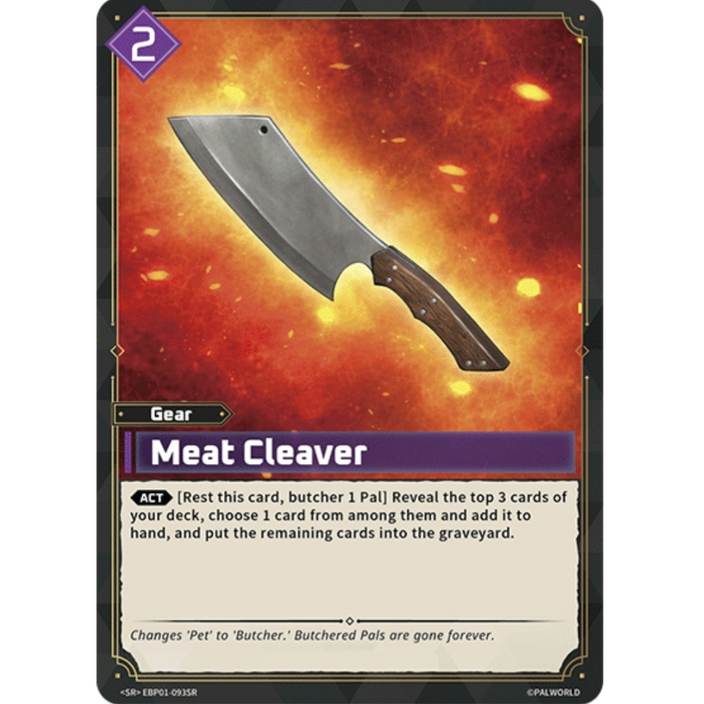 Meat Cleaver EBP01-093 SR