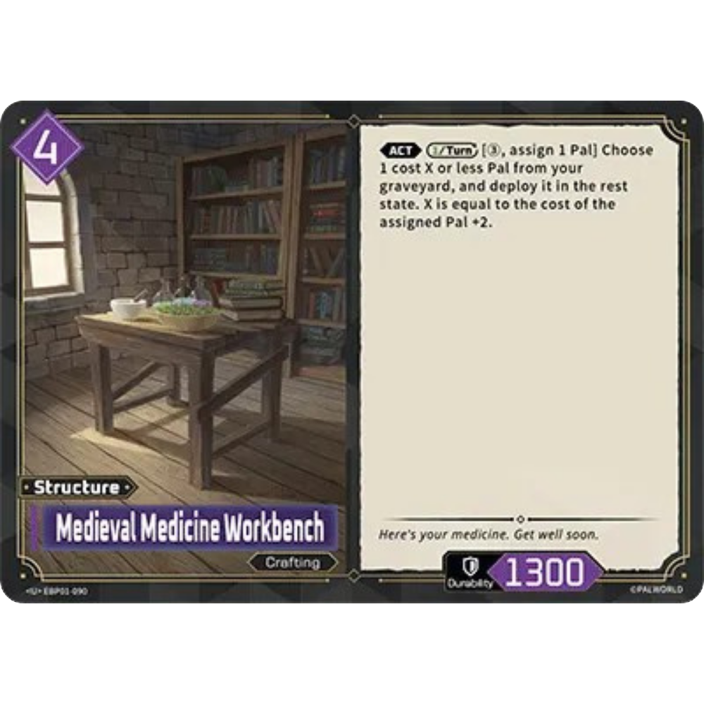 Medieval Medicine Workbench EBP01-090 U