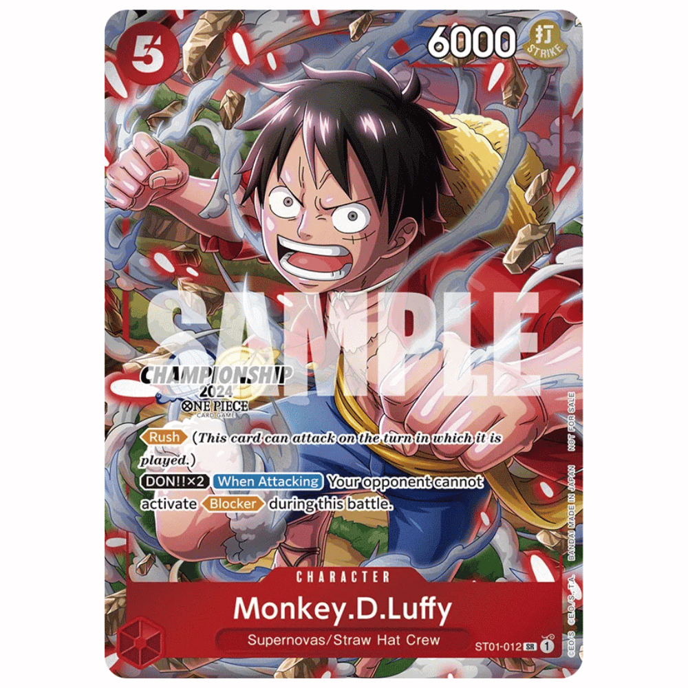 Monkey.D.Luffy ST01-012 SR (ENG)