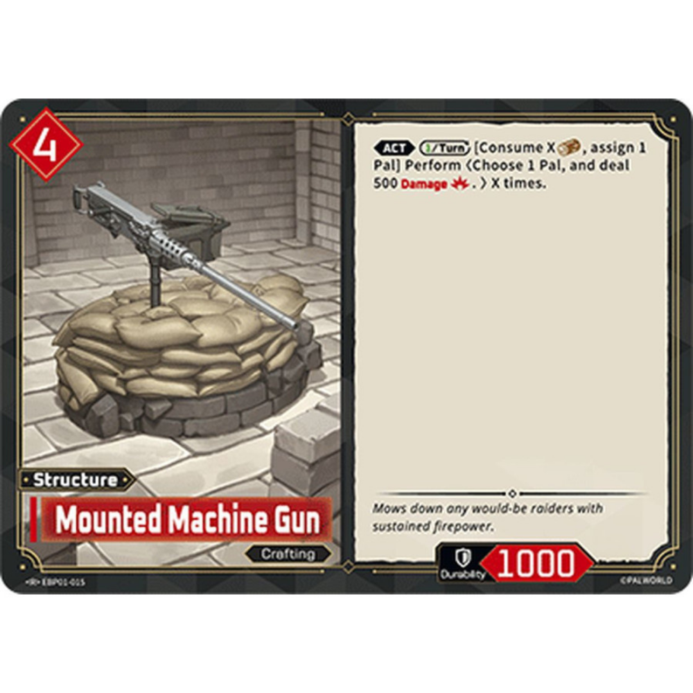 Mounted Machine Gun EBP01-015 R