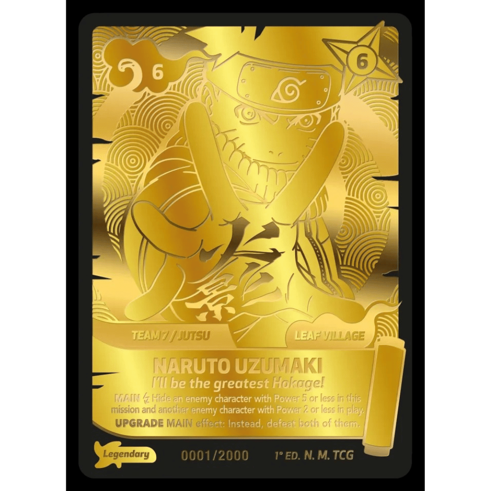 Naruto Uzumaki 0001/2000 L (2nd)