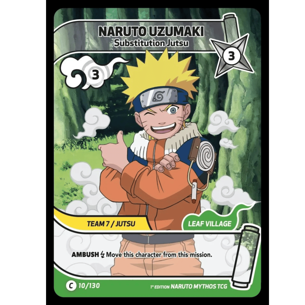 Naruto Uzumaki 10/130 C (2nd)