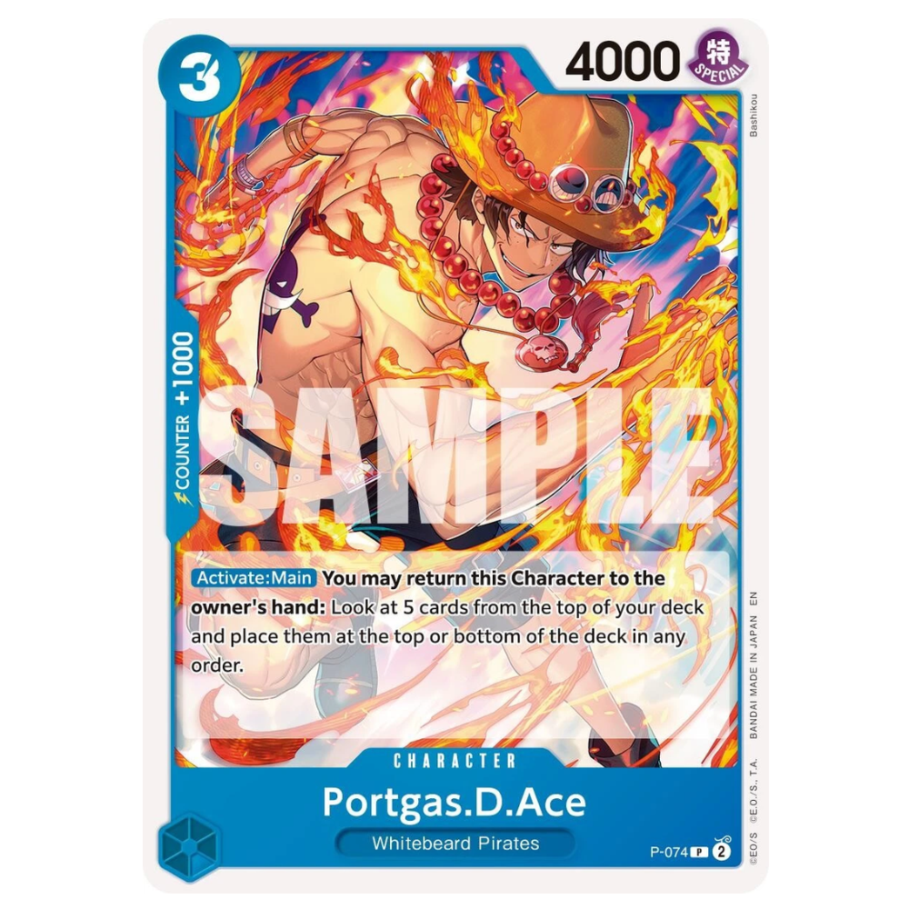 Portgas.D.Ace P-074 P (ENG)