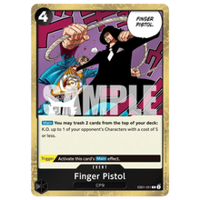 Finger Pistol EB01-051  R (ENG)