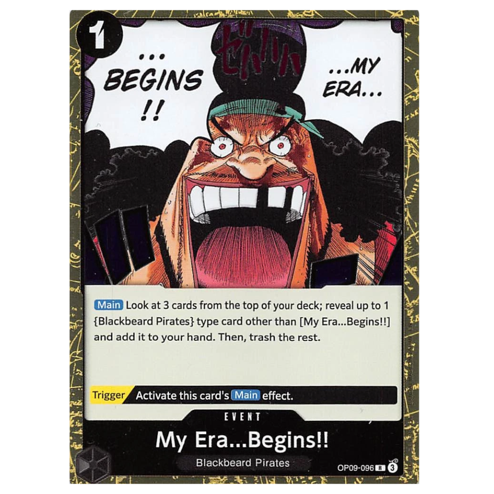 My Era...Begins!! OP09-096 R (ENG)