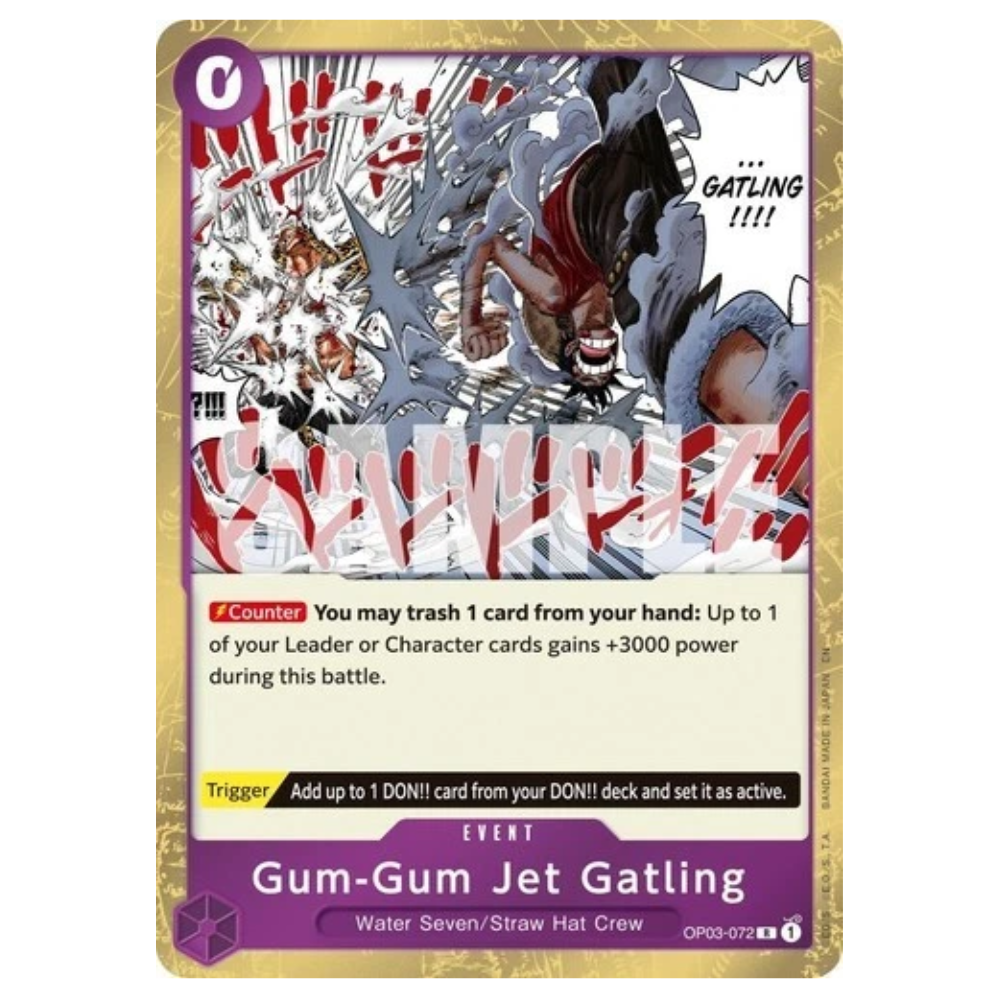 Gum-Gum Jet Gatling OP03-072 R (ENG)