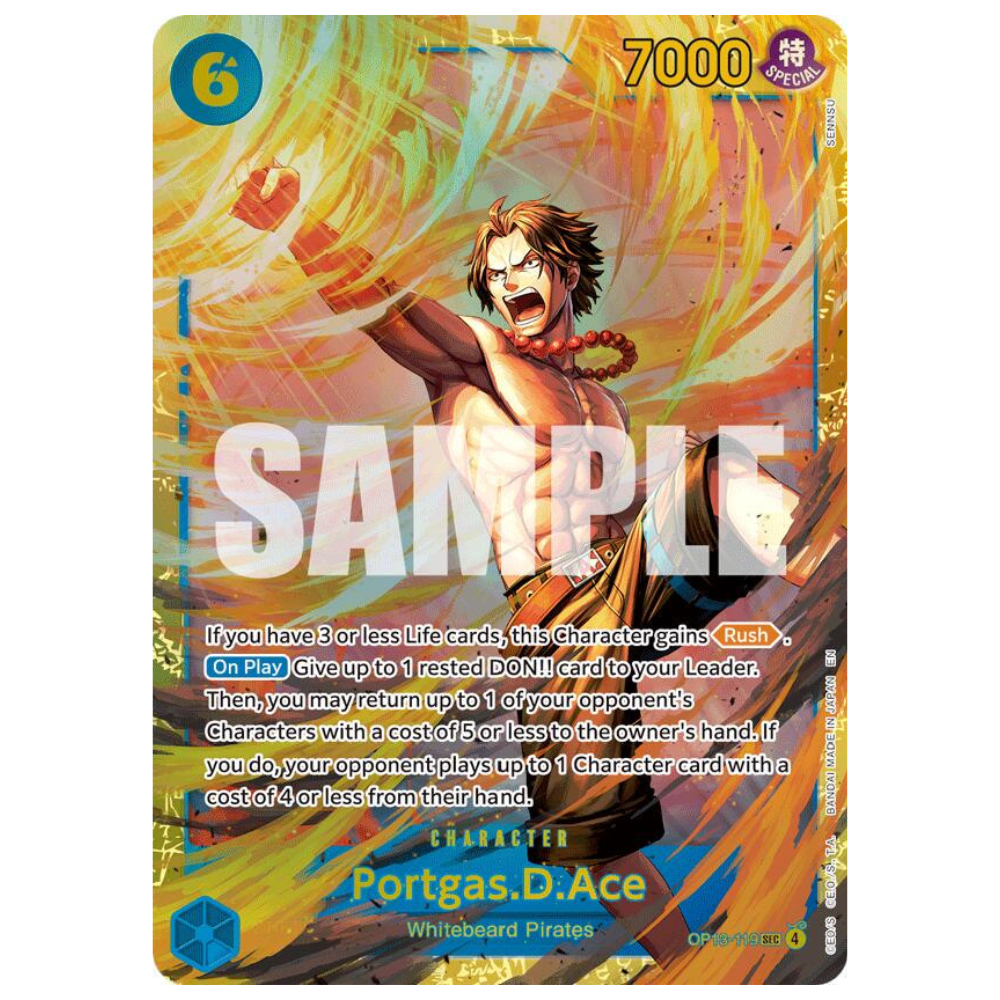 Portgas.D.Ace OP13-119 SEC (ENG)