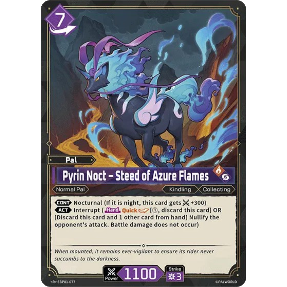 Pyrin Noct – Steed of Azure Flames EBP01-077 R