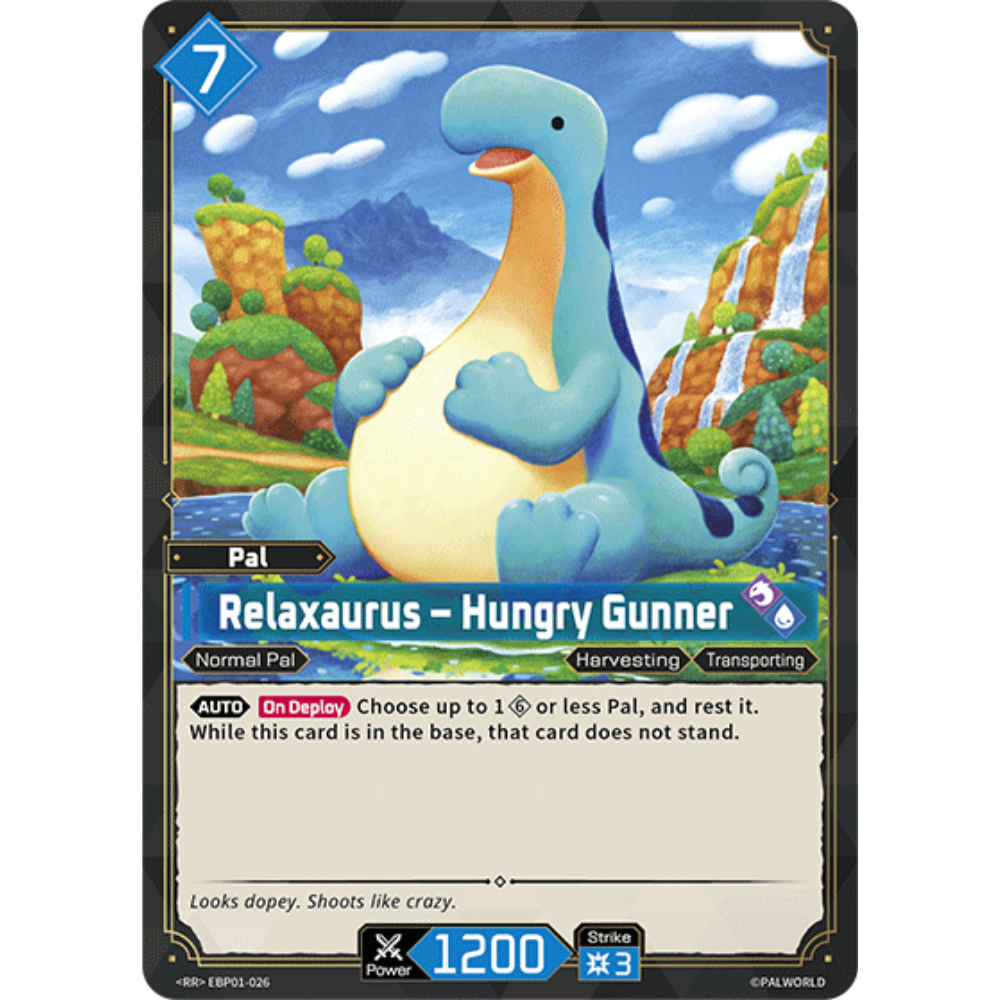 Relaxaurus – Hungry Gunner EBP01-026 RR